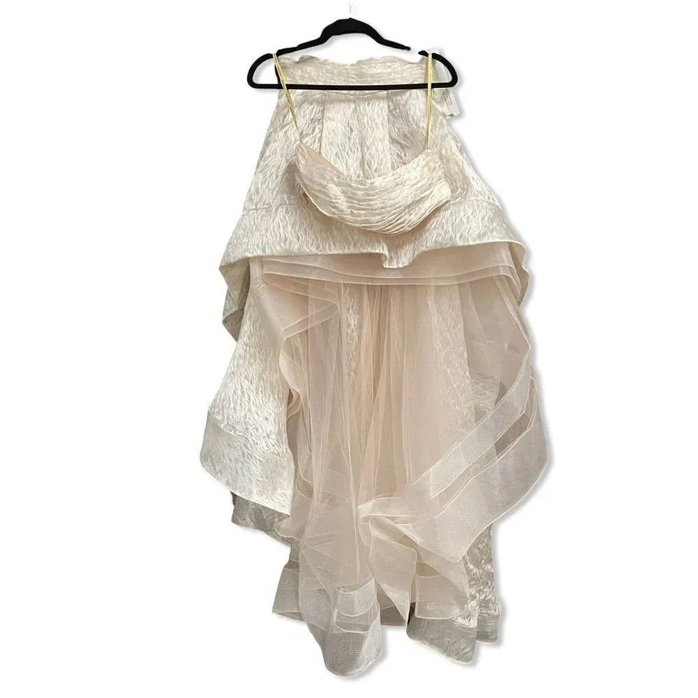 Bronx and Banco Tiara Two Piece Set Cream
High Low Dress top skirt Revolve 4 - Picture 4 of 15